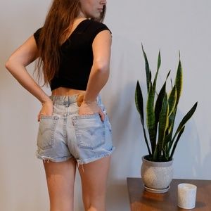 Levi's 550 Cutoff Shorts